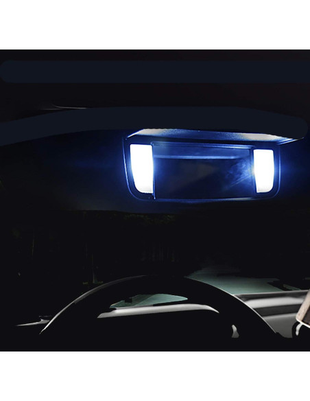 Kit 10 Bombillas LED Interiores AWALITED para Toyota Tacoma 2005-2022