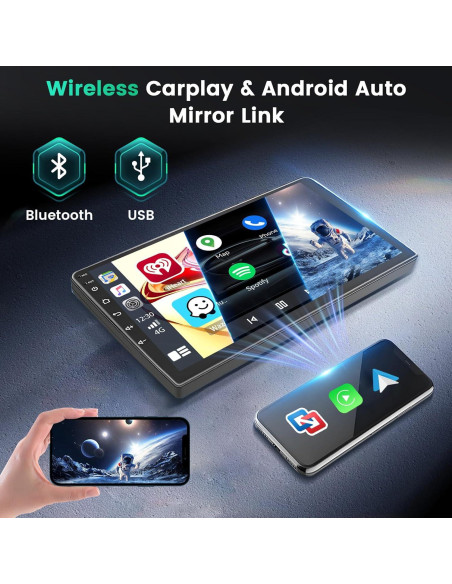 Estéreo Android 15 Ohradio 4+64G para Toyota Tundra/Sequoia