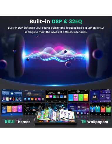 Estéreo Android 15 Ohradio 4+64G para Toyota Tundra/Sequoia