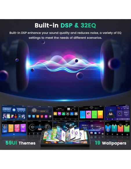 Estéreo Android 15 Ohradio 4+64G para Toyota Tundra/Sequoia