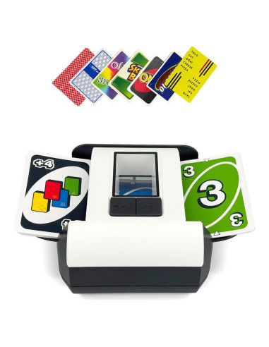 Barajador de Cartas Automático ZechnoX X1Z-2506, Batería 2000mAh