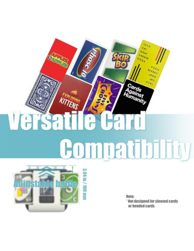 Barajador de Cartas Automático ZechnoX X1Z-2506, Batería 2000mAh