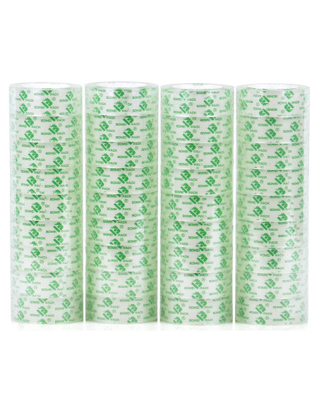 Cinta Transparente BOMEI PACK 36 Rollos 18mm x 25.4m