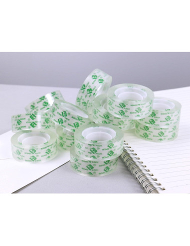 Cinta Transparente BOMEI PACK 36 Rollos 18mm x 25.4m