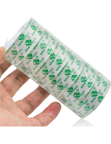 Cinta Transparente BOMEI PACK 36 Rollos 18mm x 25.4m