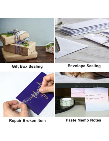 Cinta Transparente BOMEI PACK 36 Rollos 18mm x 25.4m