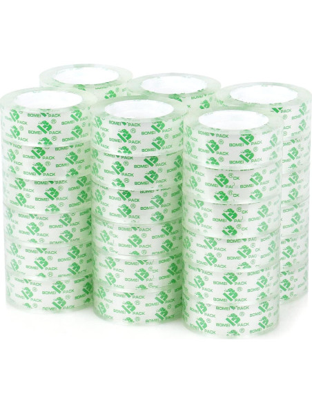 Cinta Transparente BOMEI PACK 36 Rollos 18mm x 25.4m