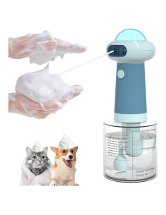 Dispensador de Champú Espumoso Eléctrico SpuotFan Azul 400ml