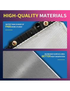 Conjunto de radiador Readair con enfriador de aceite para Buick 2