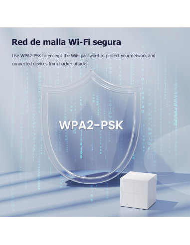 Sistema Wi-Fi Mesh Tenda MA6 3 Paquete 12V 1.20kg