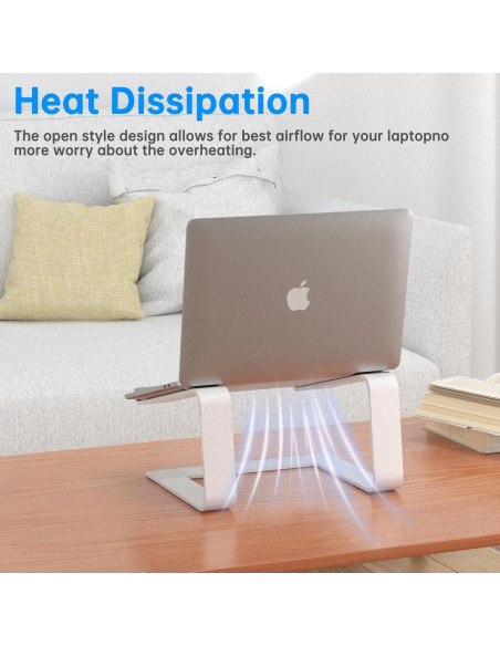 Soporte para Laptop Ergonómico GleYo de Aluminio 10-16"