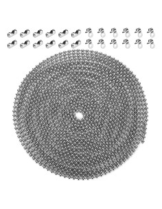 Cadena de Tirar para Ventilador de Techo PSISO 5.8m Acero Inoxidable