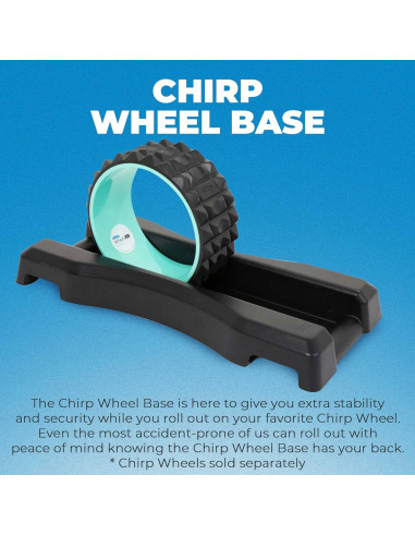 Paquete de 3 Rodillos de Espuma Chirp Wheel + Base - Alivio Espalda