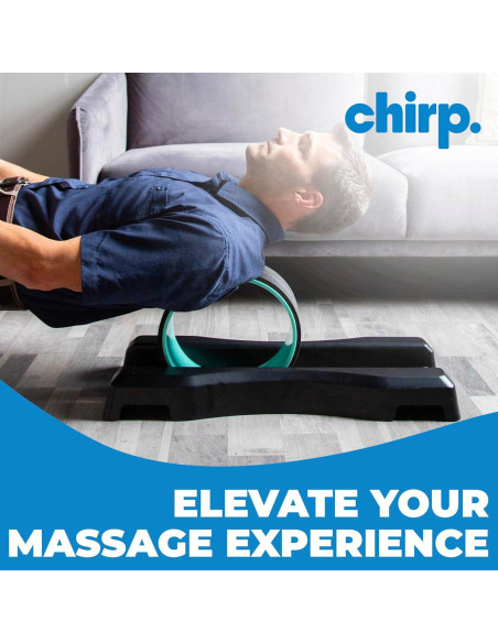 Paquete de 3 Rodillos de Espuma Chirp Wheel + Base - Alivio Espalda