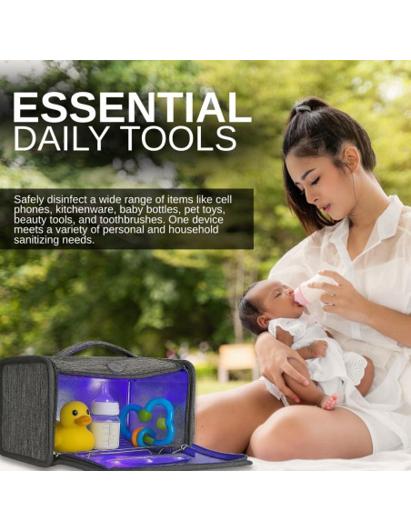 Bolsa Esterilizadora Portátil Ultimaxx USB - Desinfección Ozono 99.9%