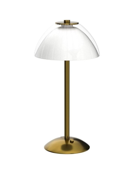 Lámpara de Mesa LED Portátil TIMEGOA Hongo 800 Lúmenes