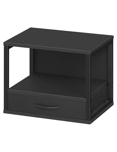 Soporte de Impresora HOOBRO BB07PS01 Negro 2 Niveles con Cajón