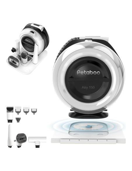 Aspiradora de Peluquería para Perros Petaboo A150 5 en 1