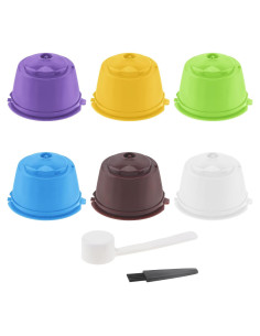 Cápsulas de café reutilizables TQEONKL, paquete de 6 unidades