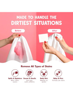 Hojas de Detergente QLEAN 120 Lavados Amor de Verano Dulce 2