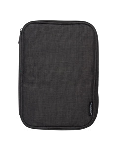 Organizador de Cables de Viaje Brookstone - Estuche Compacto Negro