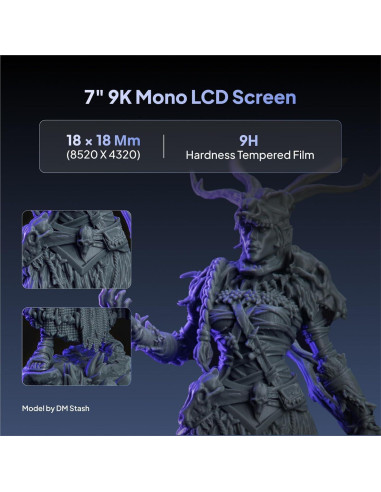 Impresora 3D de Resina ELEGOO Mars 5 Ultra 9K LCD 7"