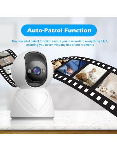 Cámara de Seguridad Interior Guoanvision S800 6MP 1080p WiFi 5G