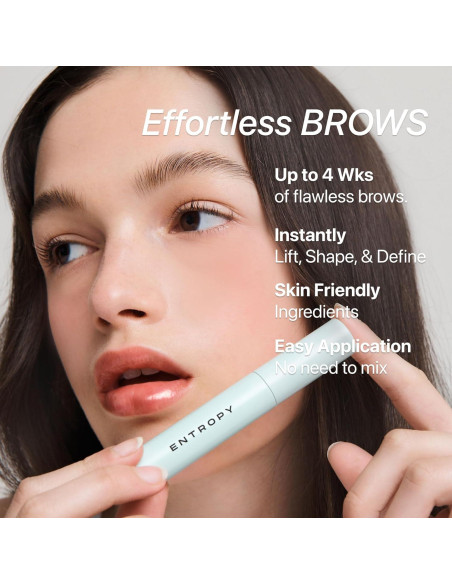 Kit de Laminado de Cejas ENTROPY Tough Brow Lift, 24.9 g