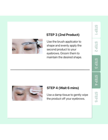 Kit de Laminado de Cejas ENTROPY Tough Brow Lift, 24.9 g