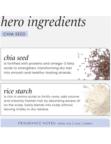 Duo Champú Seco Voluminizador Semilla de Chía HASK 2x121.9g y Acondicionador Argán 49.6g