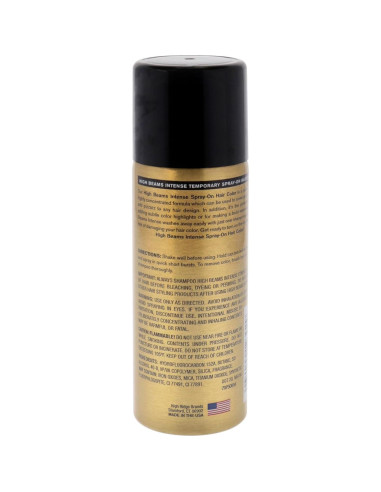 Spray Temporal de Color de Cabello Salon Grafix - Negro 76.5 g