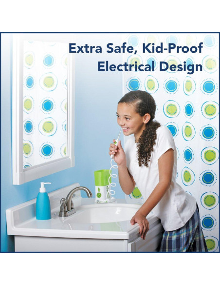 Hilo Dental a Chorro Waterpik WP-260 para Niños, Verde Hilo Dental a Chorro Waterpik WP-260 para Niños, Verde