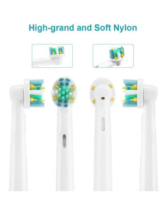 Cabezas de Repuesto Etrhtec para Cepillo Eléctrico Oral Pro 1000/3000/5000/7000 - 8 Unidades 2