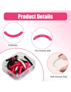 30 Almohadillas de Silicona para Rizador de Pestañas Revlon 2