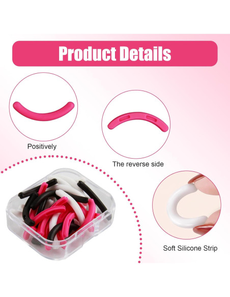 30 Almohadillas de Silicona para Rizador de Pestañas Revlon