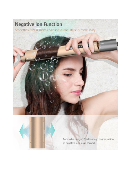 Plancha de Pelo KUSNCA V8 Cerámica Titanio 110-232C Doble Voltaje