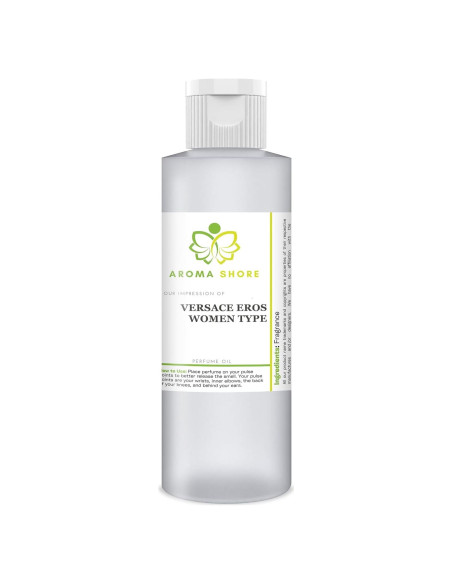 Aceite de Perfume Aroma Shore 118ml - Inspirado en Ver'Sace Eros Mujer