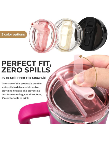 Tapa a Prueba de Fugas Fstuffs para Vaso Stanley 40oz - 2 Paquetes