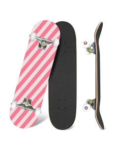 Patineta Completa UHMLTCRBOD 31" x 8" Madera Arce Doble Kick