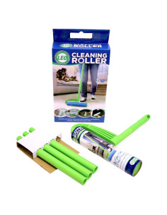 Rodillo Quitapelusas Leo con Mango Extensible 25 Hojas 10"