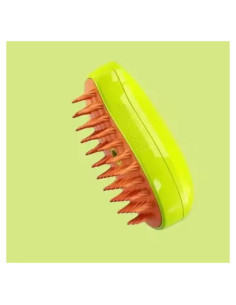 Cepillo de Vapor 3 en 1 HooBest para Gatos y Perros Verde