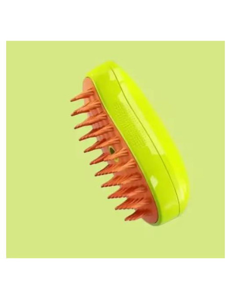 Cepillo de Vapor 3 en 1 HooBest para Gatos y Perros Verde