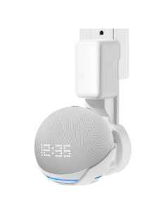Soporte de Montaje en Pared FUQINTOP para Echo Dot 5ta Gen Blanco