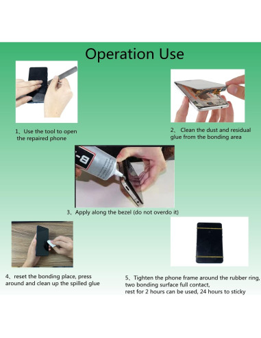 Pegamento B7000 15ml YiJieWZT Transparente Impermeable Multiusos