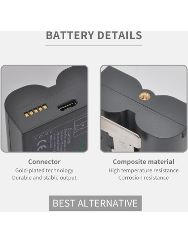 Batería de Reemplazo DGFTB V4 para Timbre de Video y Cámaras