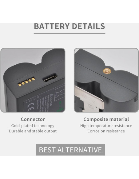 Batería de Reemplazo DGFTB V4 para Timbre de Video y Cámaras Batería de Reemplazo DGFTB V4 para Timbre de Video y Cámaras