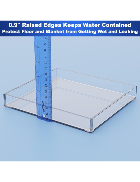 Bandeja Humidificador Homakover 2.5L Acrílico Antideslizante