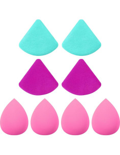 Set de 8 Esponjas y Puffs de Maquillaje Freeman Vegano 2