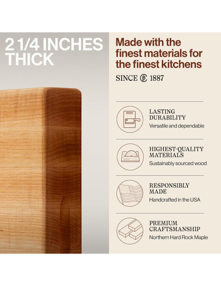 Tabla de Cortar Rectangular John Boos RA-Board Arce 50.8x38.1cm