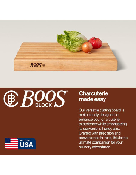 Tabla de Cortar Rectangular John Boos RA-Board Arce 50.8x38.1cm